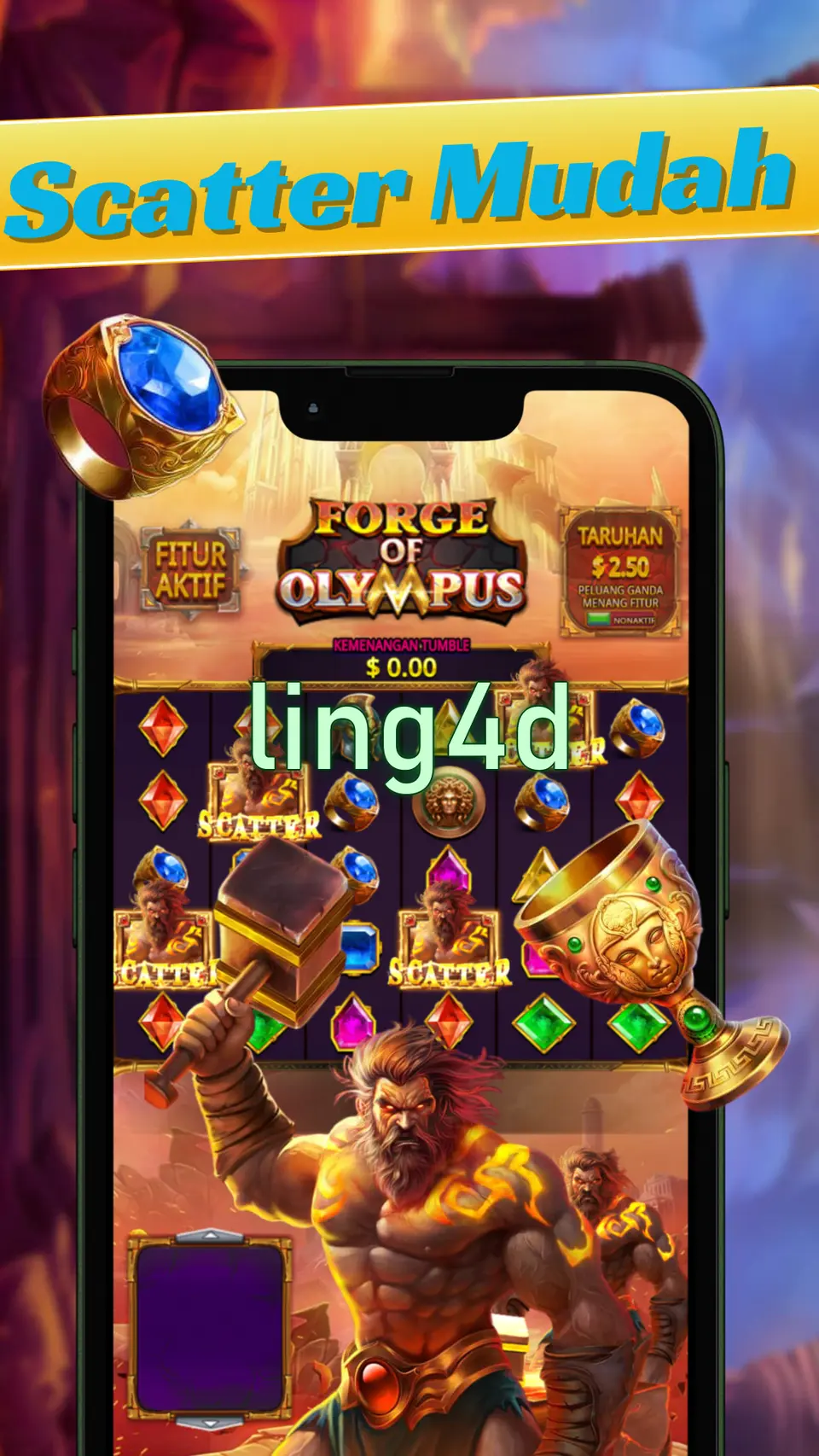 ling4d Tangkapan Layar Resmi APK